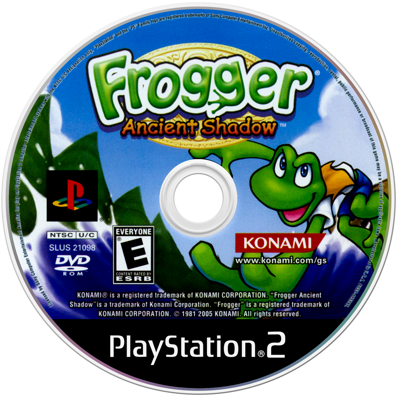 Frogger Ancient Shadow media 5 for Playstation 2